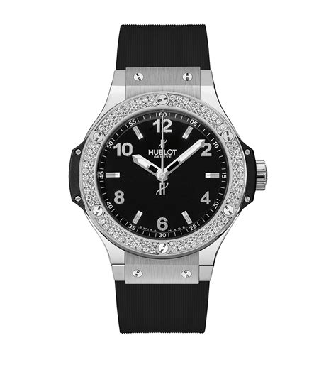 hublot big bang automatic steel 38mm|big bang steel diamonds 38mm.